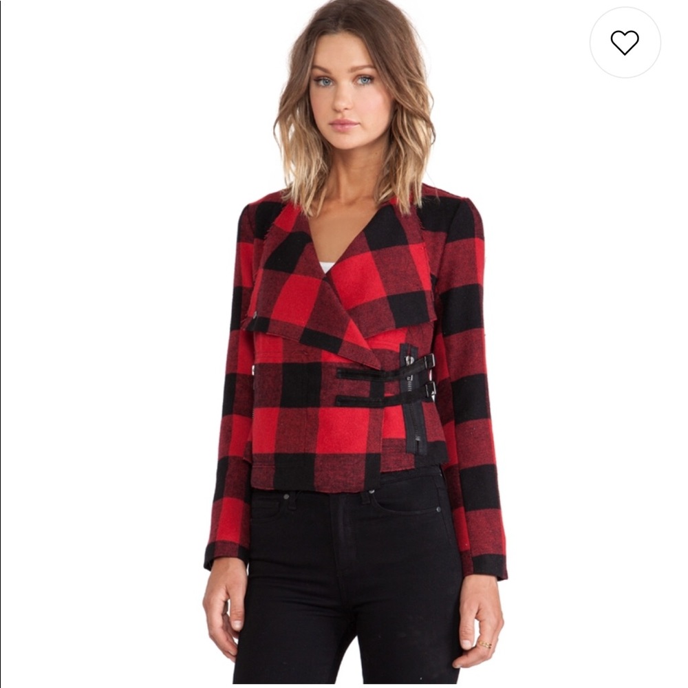 BB Dakota Rosanna Plaid Jacket